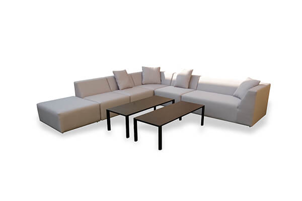 Modern outdoor modular sectional sofa