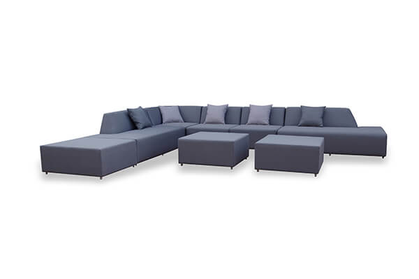 Modern outdoor modular sectional sofa