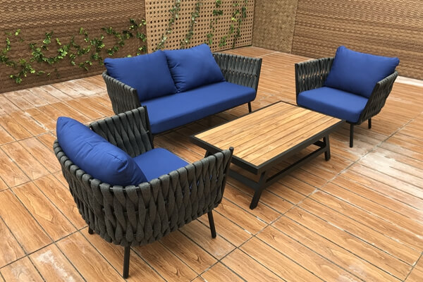 Patio Furniture Manufacture with Rope
