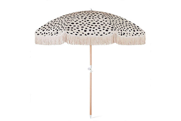 The Holday Beach Umbrella For Sale Antique White