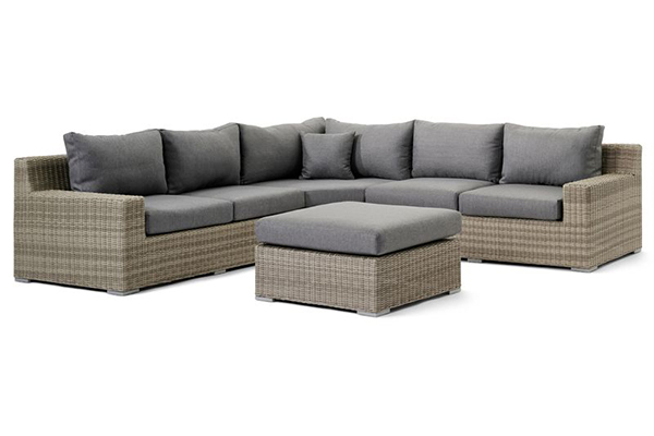 Grey Rattan Garden Furniture