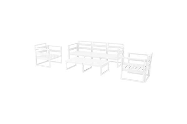 White Aluminum Patio Furniture