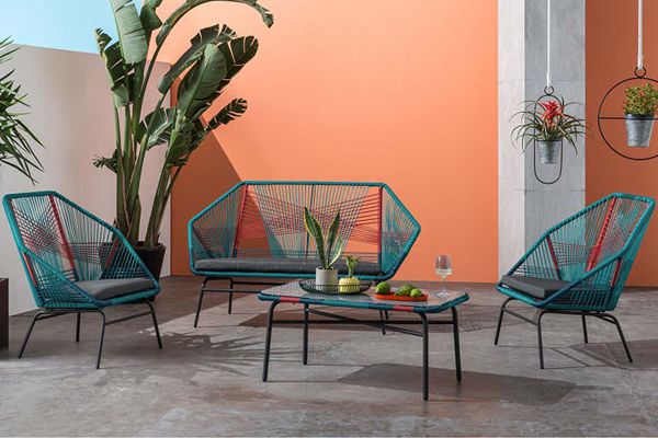 Colourful Garden Furniture|Loung Chair