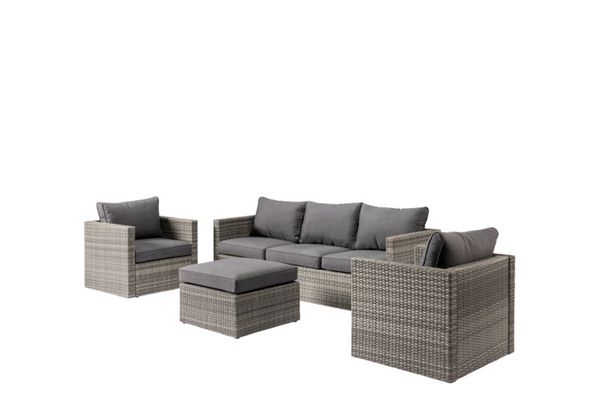 Grey Rattan Garden Furniture