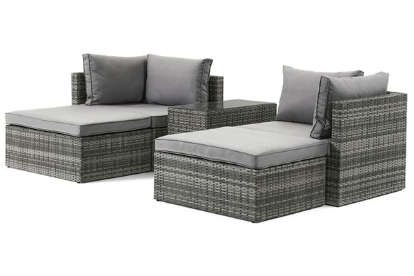 Grey Rattan Garden Furniture