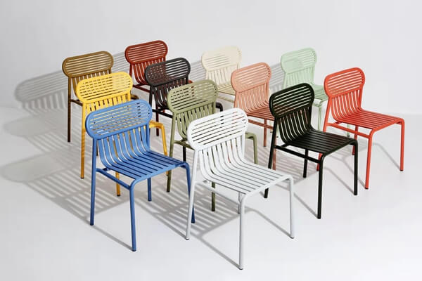 Stackable Patio Chairs Colourful