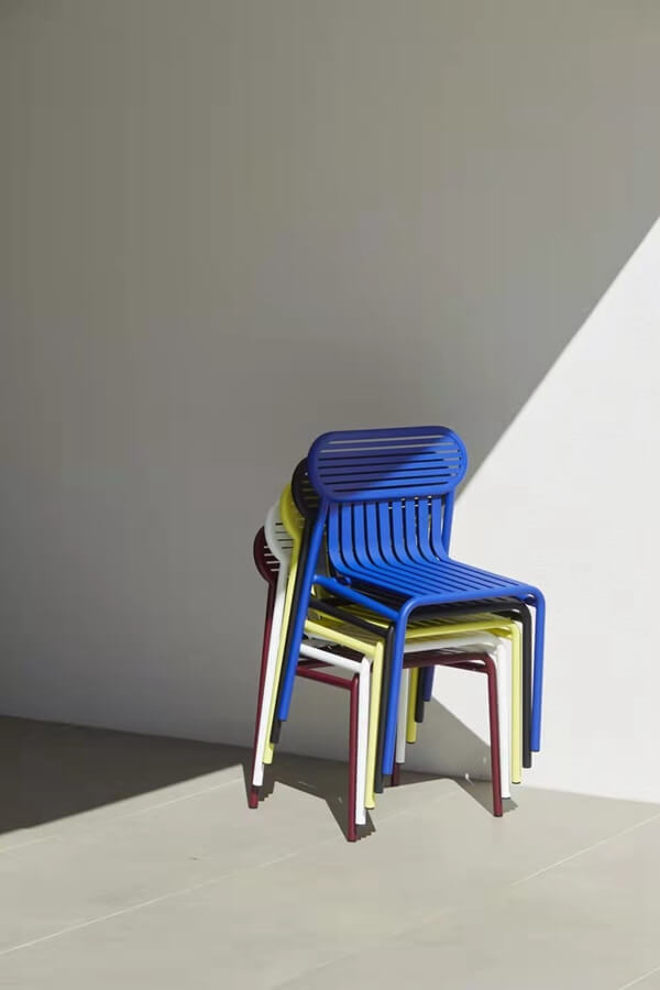 Stackable Patio Chairs Colourful