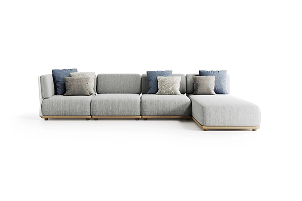 Contemporary Garden Modular Sofa With Comfortable Cushion