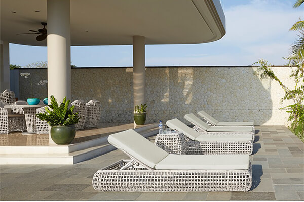 Outdoor PE wicker sunloungers|The Sun lounger furniture manufacturer China