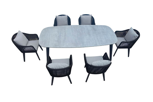 China outdoor furniture restaurant table and chairs|Hotel outdoor furniture custom-made supplier