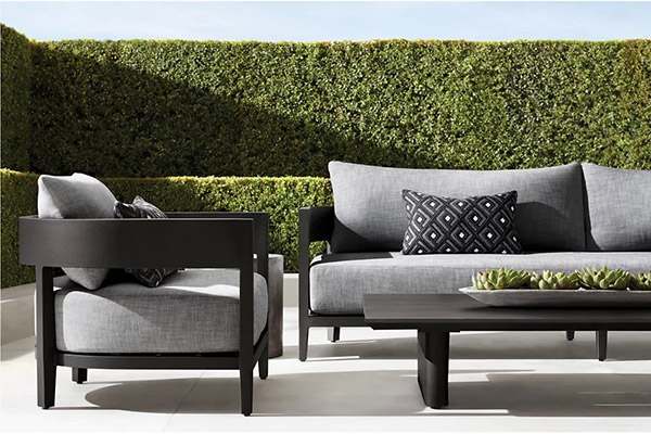 Customized outdoor sofa design china patio furniture outdoor furniture for restaurants