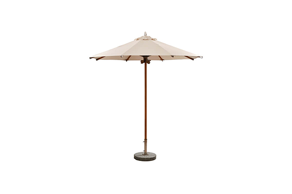 High quality round teak patio umbrella|wooden umbrellas