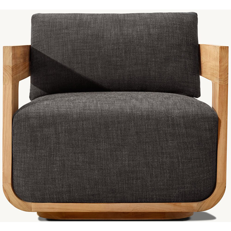KINGARTS Sedona teak lounge chairs – Premium High-End Outdoor Teak Furniture for Luxury Spaces