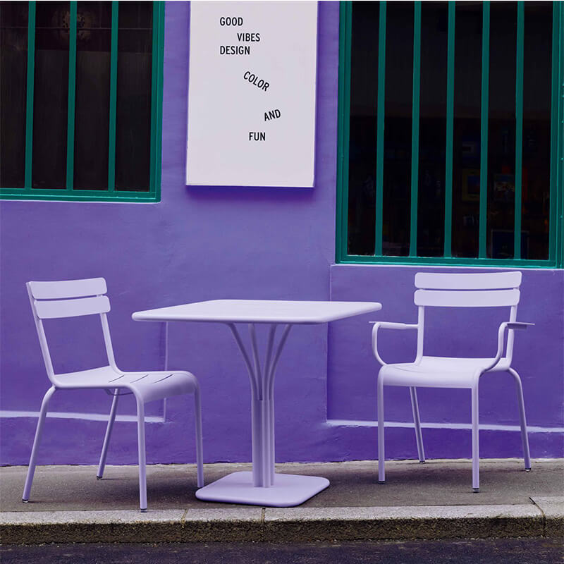 Outdoor Resturant Dining Set Small Bistro Coffee Table