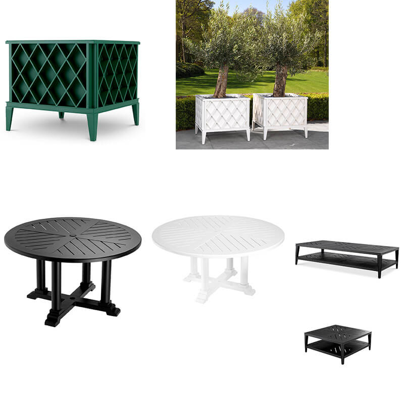 The Luxurious Outdoor Dining Chair Paladium with arm